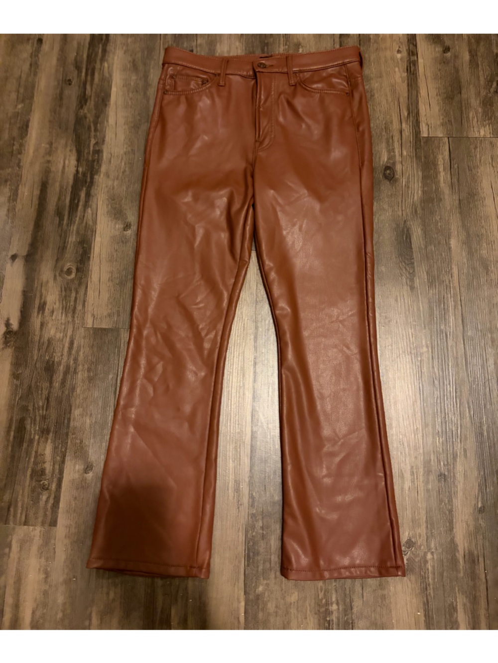 Mother Denim - The Insider Ankle Pant in Tortoise Shell Faux Show 29